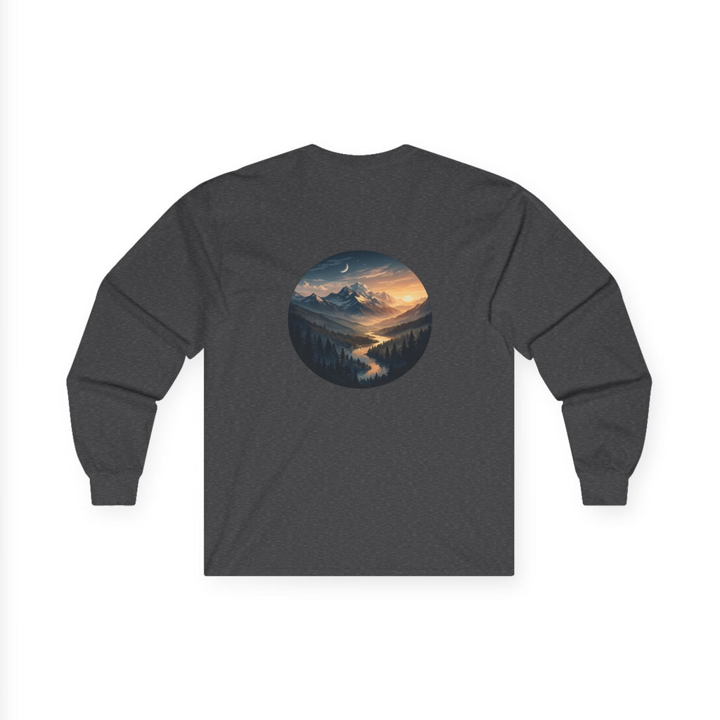 VPS Explorer Long Sleeve Tee | Mountain Lake Sunset
