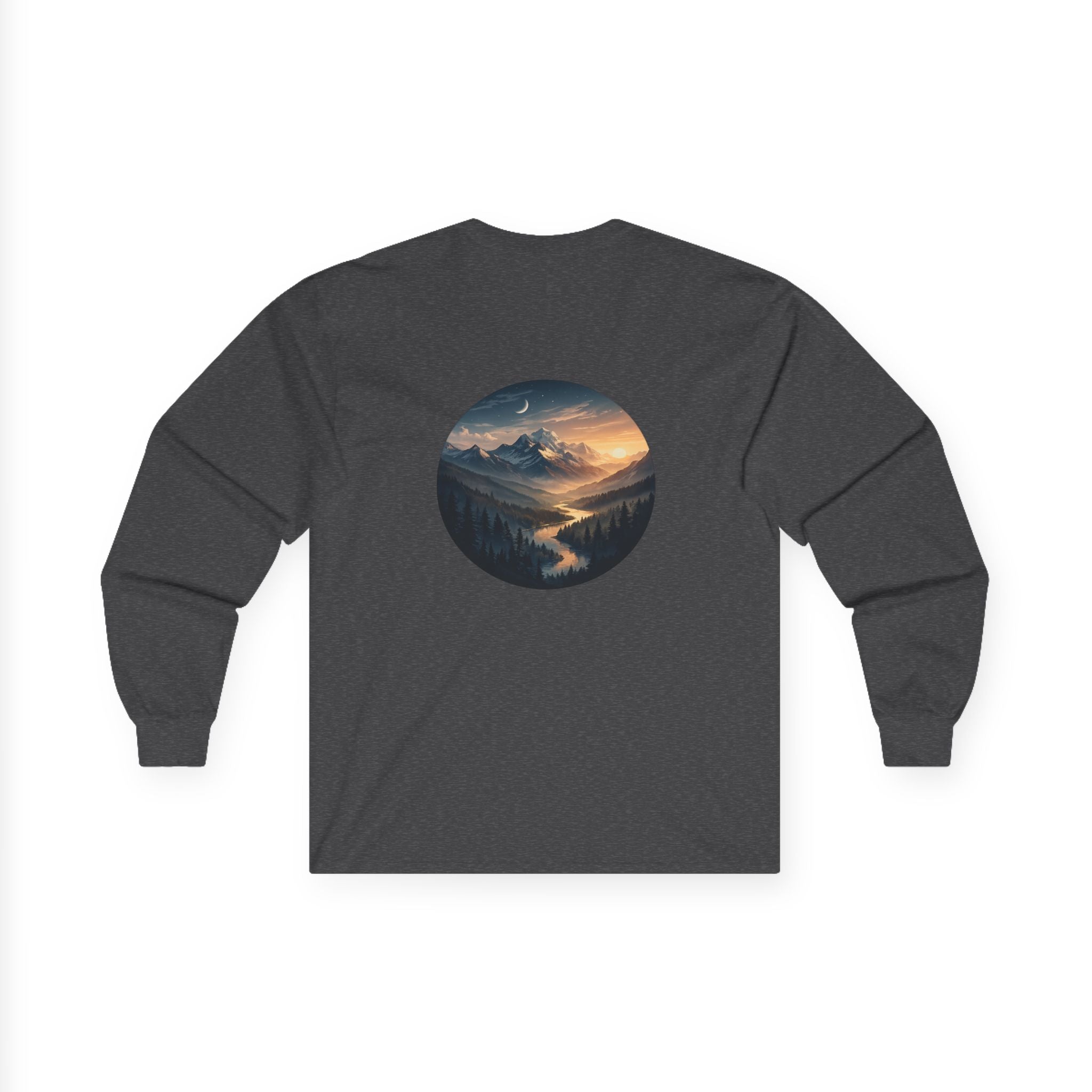 VPS Explorer Long Sleeve Tee | Mountain Lake Sunset