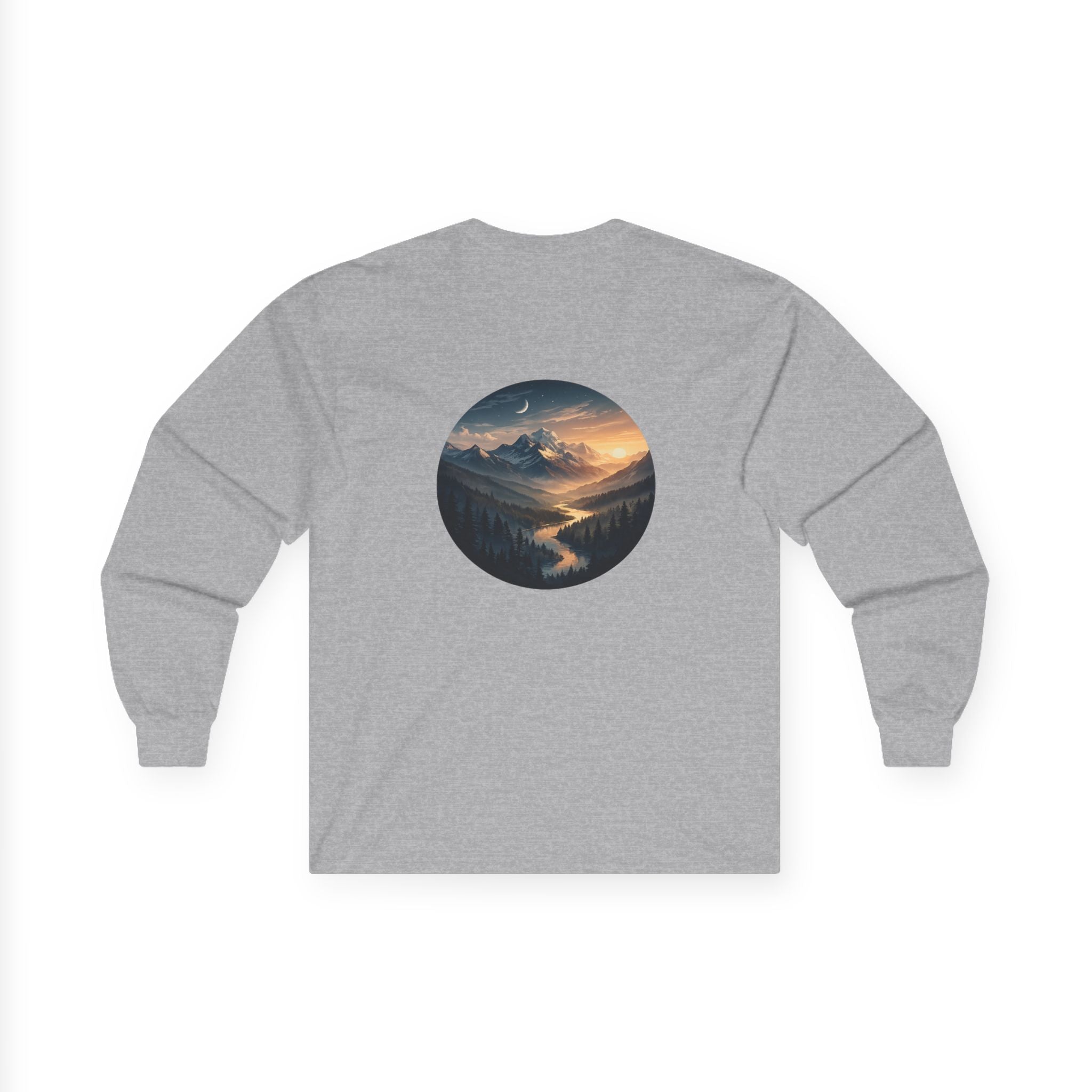 VPS Explorer Long Sleeve Tee | Mountain Lake Sunset