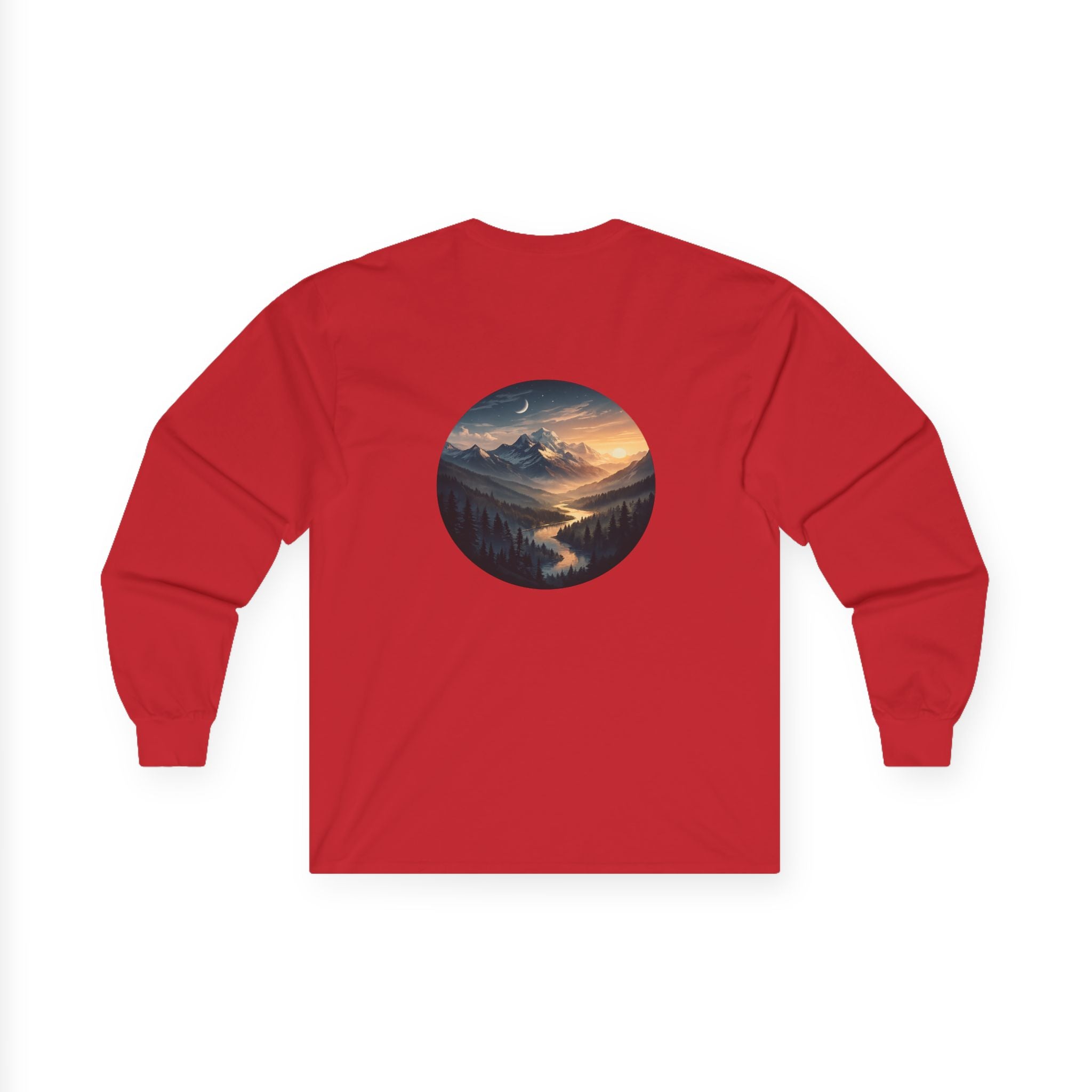 VPS Explorer Long Sleeve Tee | Mountain Lake Sunset
