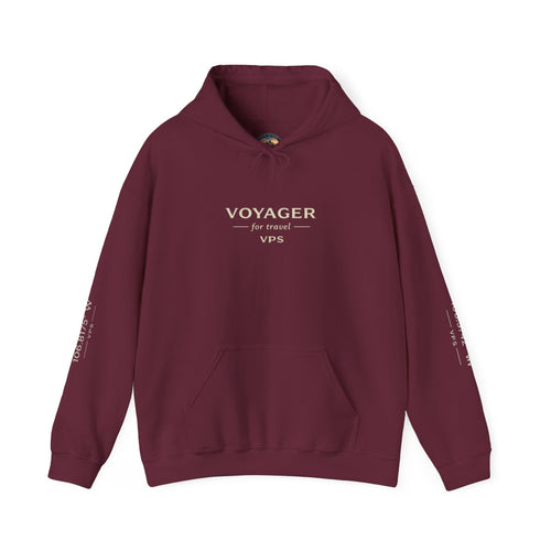 Voyager for Travel Hoodie | Colorado Mountain Landscape | Vintage Outdoor Travel Hoodie