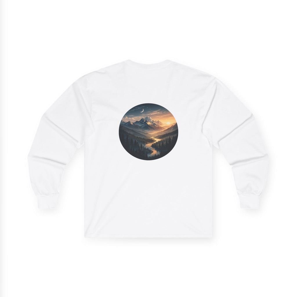 VPS Explorer Long Sleeve Tee | Mountain Lake Sunset