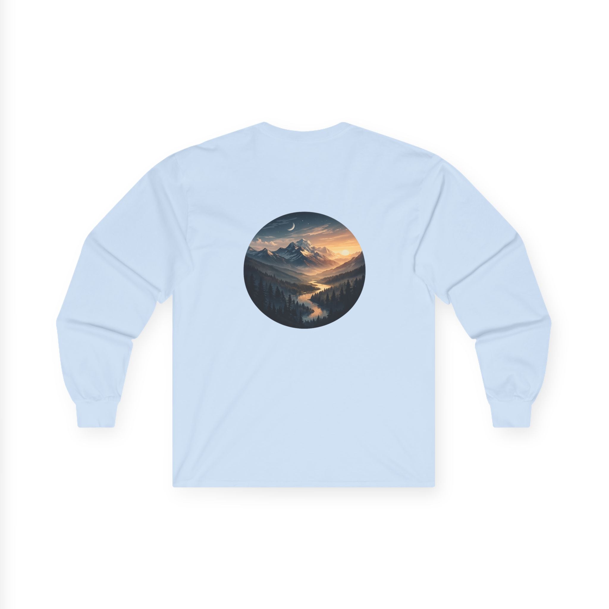 VPS Explorer Long Sleeve Tee | Mountain Lake Sunset